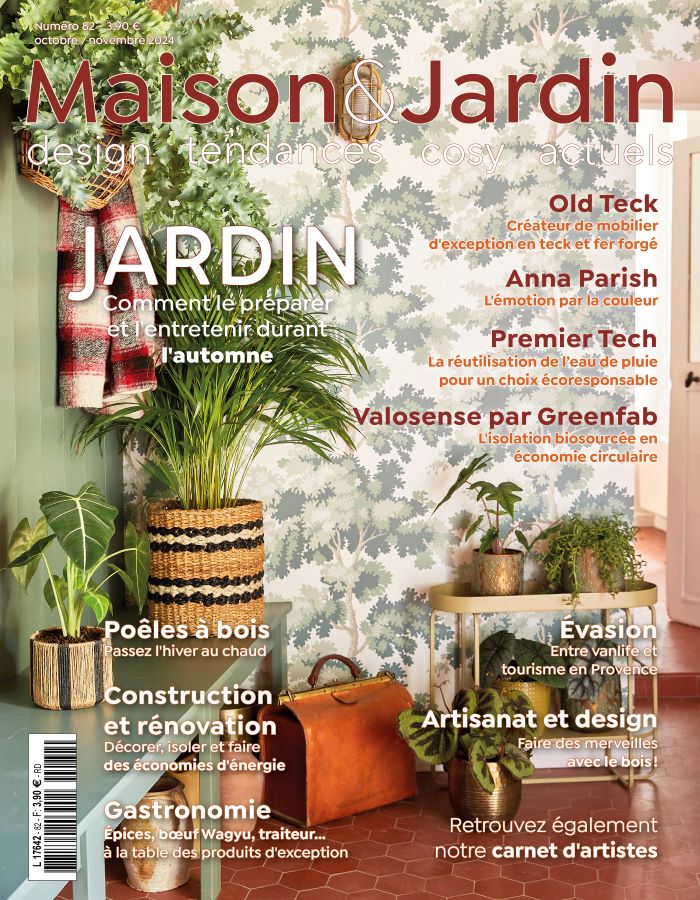 On parle de nous dans le magazine Maison & Jardin n°82